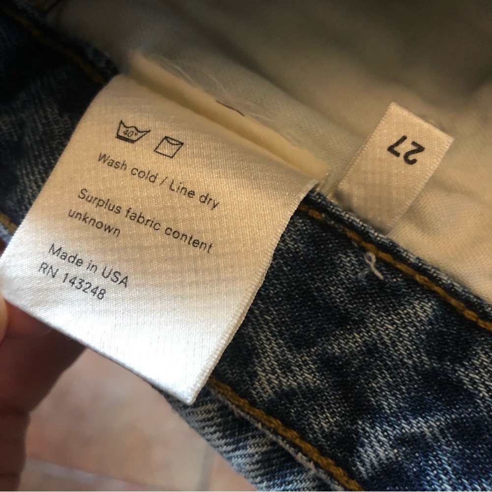 Reformation straight leg jeans size 27 - Picture 7 of 9